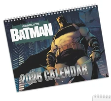 Absolute Batman Calendar (2026) - DC Comics All-In - Bruce Wayne, Gotham City