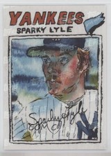 2024 Spotlight By Andy Friedman Topps Logo Laminate 6/25 Sparky Lyle #55 9cf
