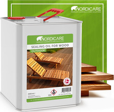 Teak Oil for Garden Furniture 2.5L – Outdoor Wood Oil for Garden & Outdoor Furni 19.35 per litre