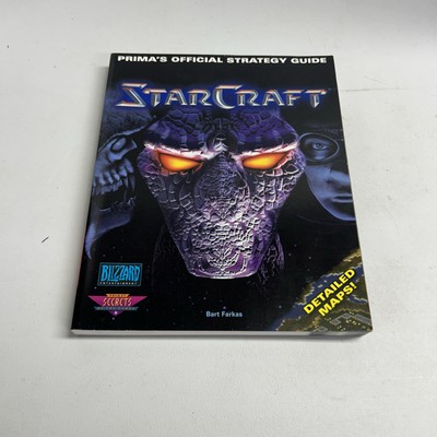 StarCraft - Prima Official Strategy Guide 1998 Detailed Maps 