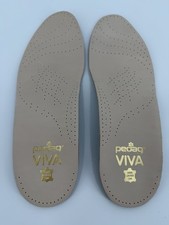 VIVA Pedag Orthotic w/ Semi-Rigid Arch Support Met  Heel Leather Sz 41 L-11 M-8