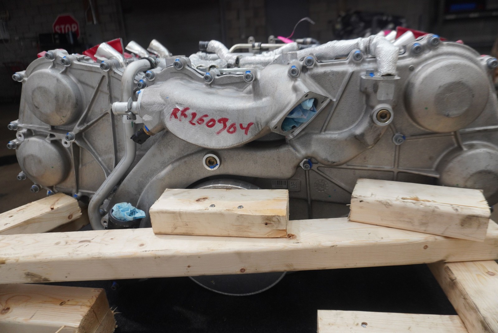 Engine Motor Ferrari 296 GTB GTS 3.0L V6 Turbo F171 985000364 (Only 2K Miles!)