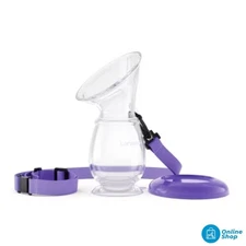 Lansinoh Silicone Manual Breast Pump for Breastfeeding Moms