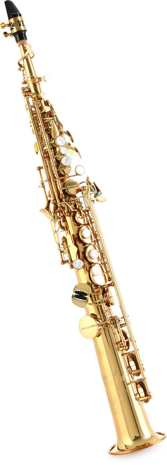 Саксофон-сопрано среднего уровня P Mauriat PMSS-185 - Золотой лак 370390₽