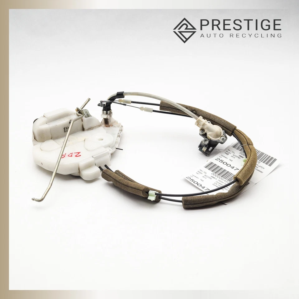 08-2012 Honda Accord Cpe cerradura puerta pestillo actuador delantero izquierdo 72150-TE0-A12 OEM Foto 3 de 4