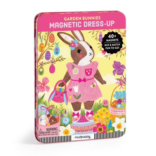 Garden Bunnies Magnetic Dress-up by Mudpuppy (Toy)