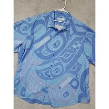 Tommy Bahama Shirt Men 3XLB 3XL Big Artist Series 2024 Bahama Coast Abstract EUC