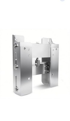 BARTOO 4'' Set Back Jack Plate Manual Power Lift Transom for Outboard Boat Motor