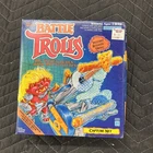 Vtg Hasbro Battle Trolls Capture Net Tree Trunk Cannon Bullseye Troll 1992