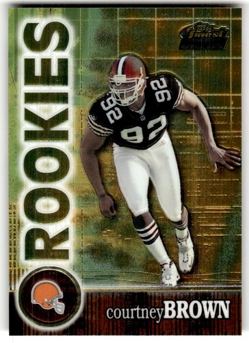 Courtney Brown #150 2000 Topps Finest card