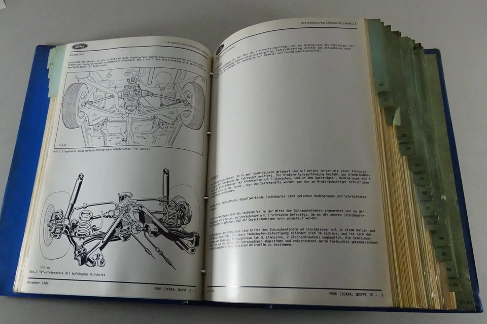 Manuale Officina/Manuale Officina Ford Sierra '82 Stand 1982 - 1987 - Immagine 4 di 4