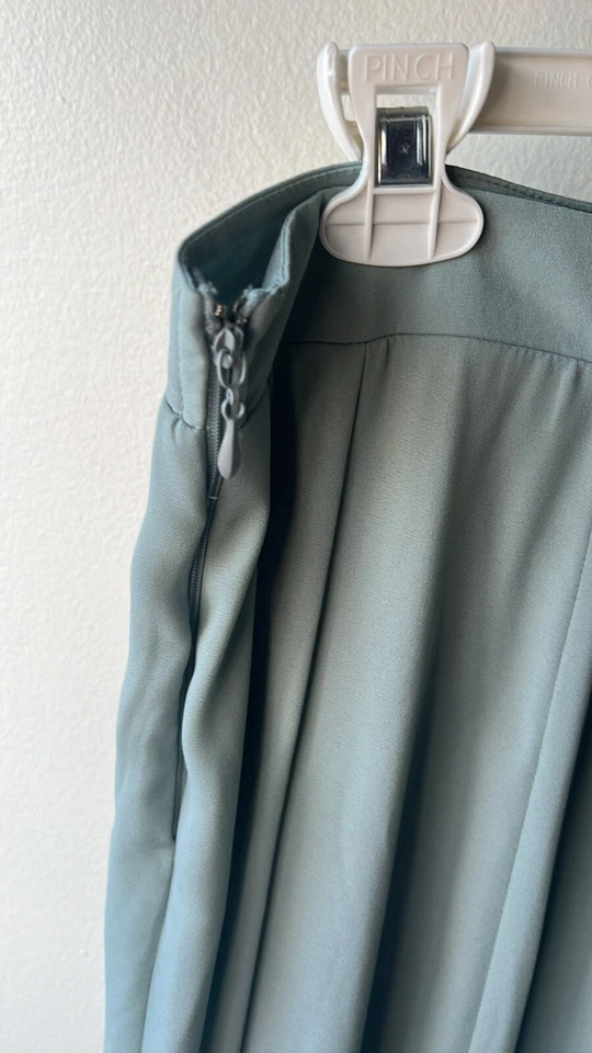 Show Me Your Mumu 女式 Princess Ariel 球服裙蓝色 Maxi 拉链 M — 第 4/4 张图片