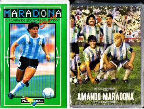 Maradona Lot DVD Nouveau Film Édition Onemovie + VHS Utilisé + Broche - Photo 1 sur 1