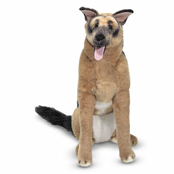 Large German Shepherd Plush Giant Dog Toddler Kid Soft Animal Stuffed Toy 32