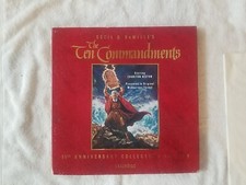 the Ten Commandments LaserDisc Charlton Heston