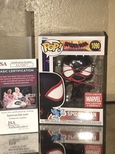 Miles Morales, Across the Spider-verse, Funko POP Autographed Shameik Moore