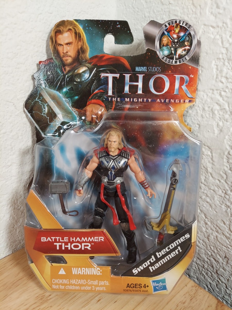 MARVEL STUDIOS THOR コレクティブルフィギュア Marvel Studio MCU Battle Hammer Thor 3.75” Action Figure
