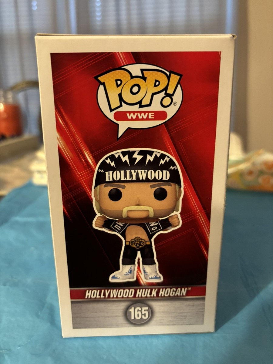 Funko pop WWE Hollywood Hulk Hogan fanatics exclusive #165 W