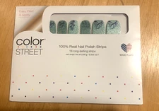 Color Street 100% Nail Polish Strips - Open Hearts - Rare!