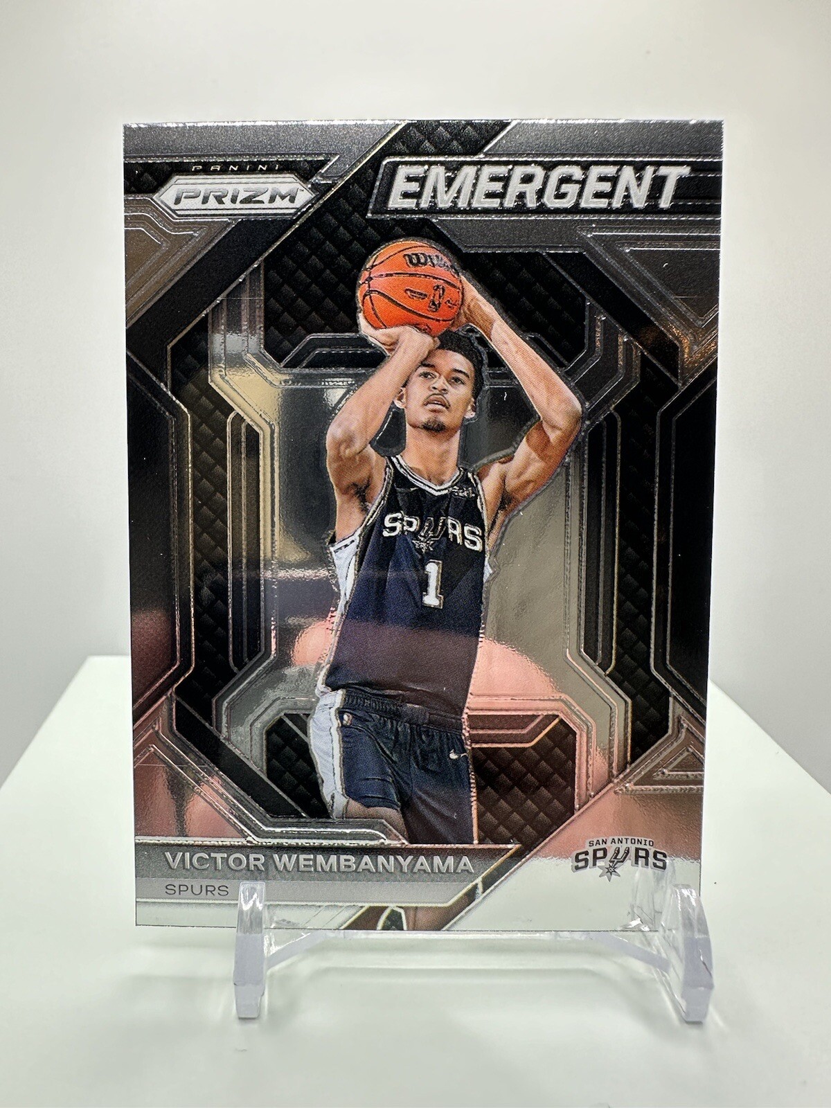 2023 Victor Wembanyama Emergent Insert Rookie Panini Prizm San Antonio Spurs