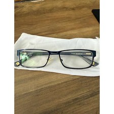 MarchoNYC Blue Rectangle 51  16 Glasses