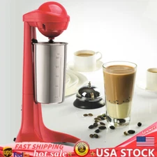 110V Commercial Blender Milk Shake Machine Electric Milkshake Maker Drink Mixer