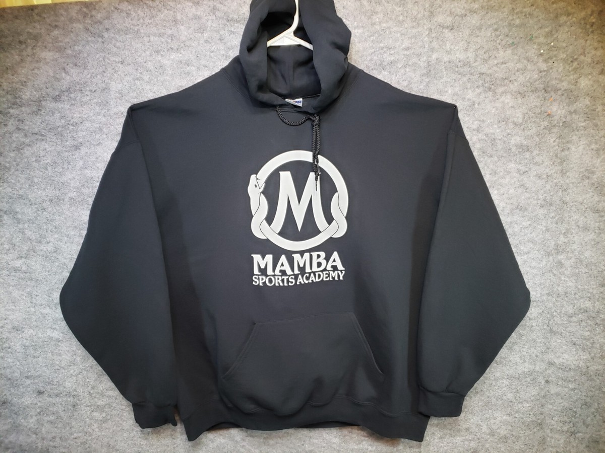 Legends Mamba Sports Academy Hoodie Men's (3XL) Black Kobe Bryant