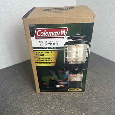 #ad Coleman NorthStar 1500 Lumens 1 Mantle Propane Lantern Push Button Instastart $72.99