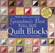 Grandmas Best Full-Size Quilt Blocks - Spiral-bound - GOOD