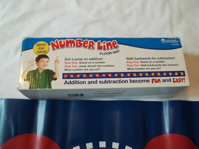 Learning Resources Number Line Floor Mat 20' x 1'
