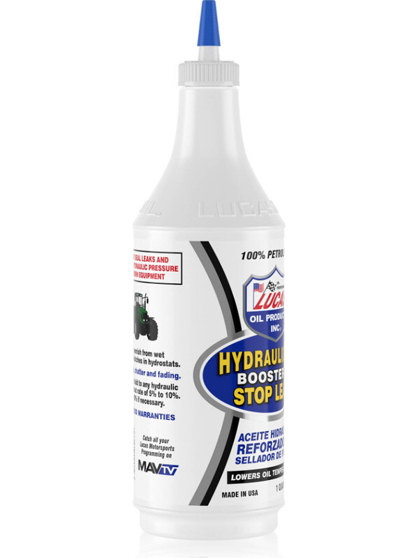 Lucas Hydraulic Oil Booster Stop Leak, Gallon 10018 Lucas, 52 OFF