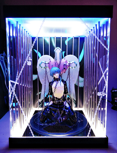 Dustproof Acrylic Display LED Light Case For Native DMMd Serakaki Aoba Toy - Picture 1 of 6