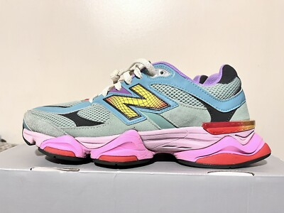 2023 Mens New Balance 9060 Warped Sage Leaf Neo Flame Size 10 Used