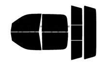 PreCut All Side Windows Premium Film Any Tint Shade For Ram 3500 Crew 2010-2018