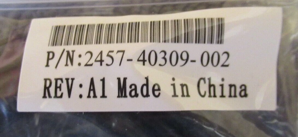 11 x Polycom 2457-40309-002 2457-40305-003 Cat5e 5ft 7ft Black UTP Patch Cable - Image 3 of 4