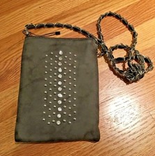 American Bling Crossbody Bag Purse Gray Western Style Handbag