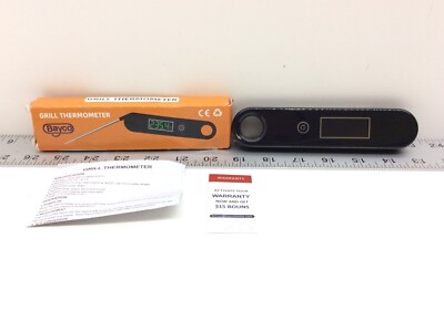 Bayco IPX7 Waterproof Food Meat Thermometer for Cooking 