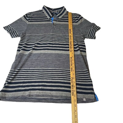 The North Face Mens Large Blue & Grey Short Sleeve Polo Shirt | eBay