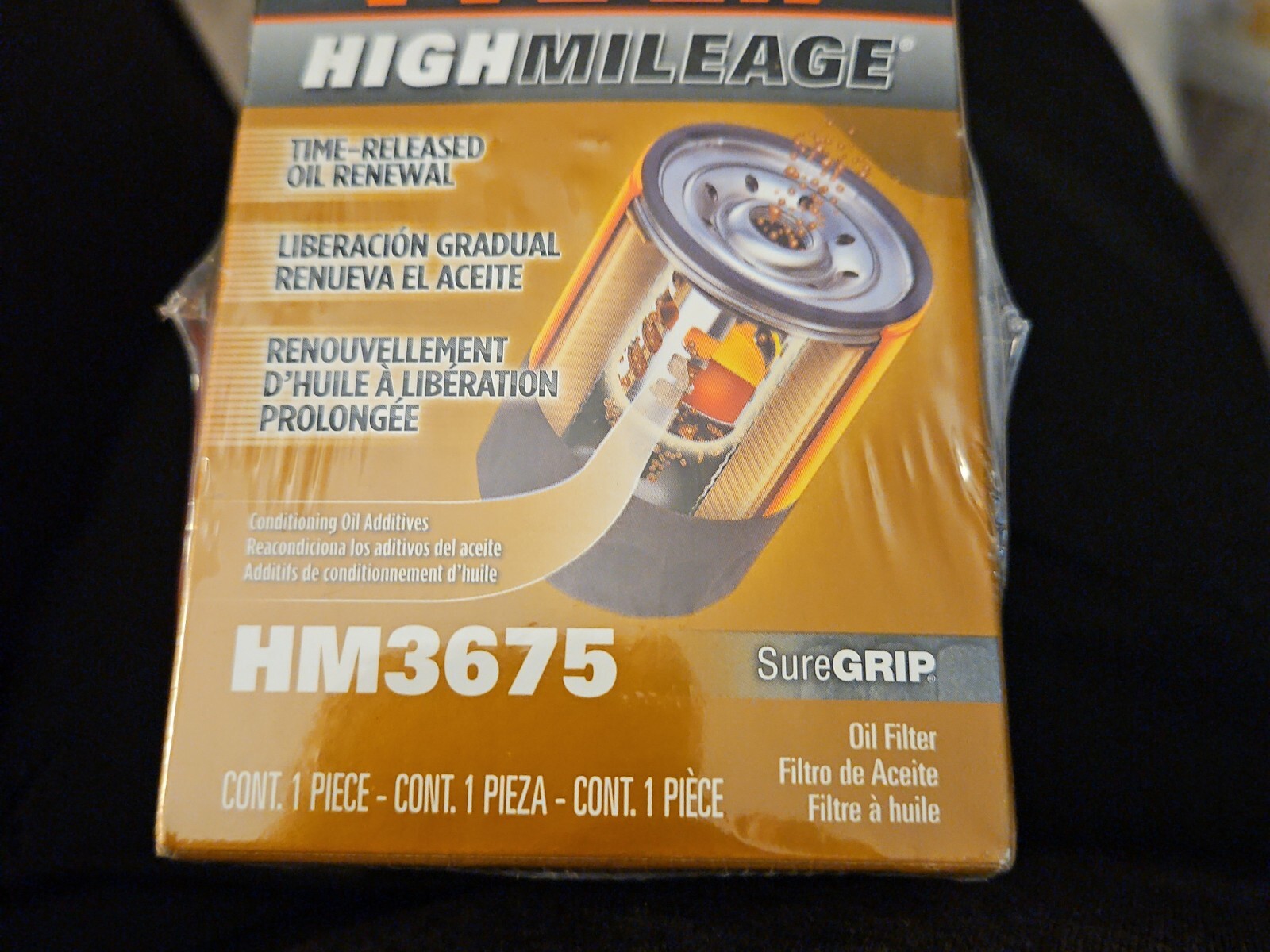 Fram HM3675 High Mileage Oil Filter New Sealed!