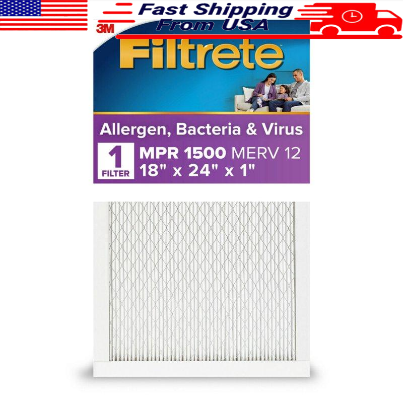 MPR 1500 Air Filter 3 in 1 Extract Capture Countless Particles Allergy Friendly