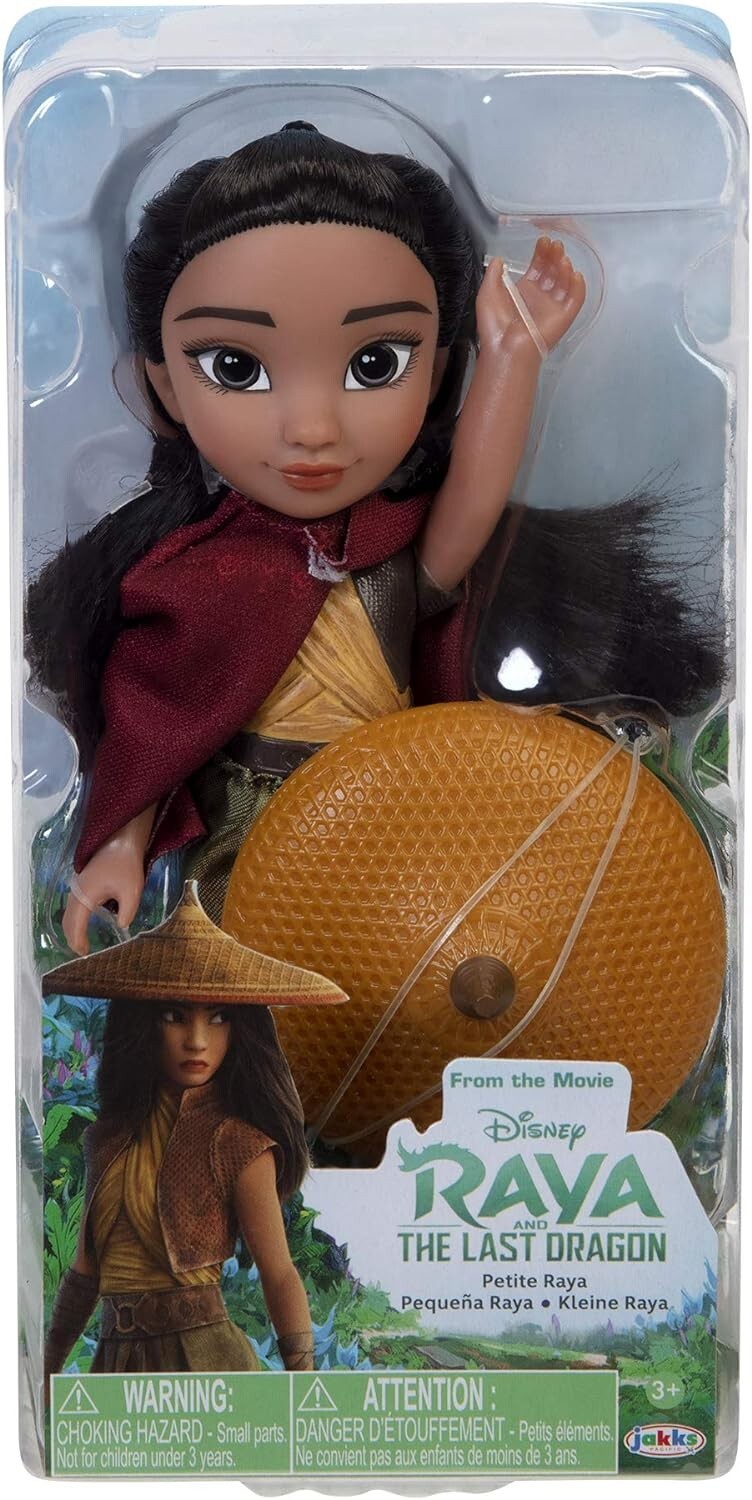 Disney Raya and The Last Dragon, 6-Inch Petite Raya Doll