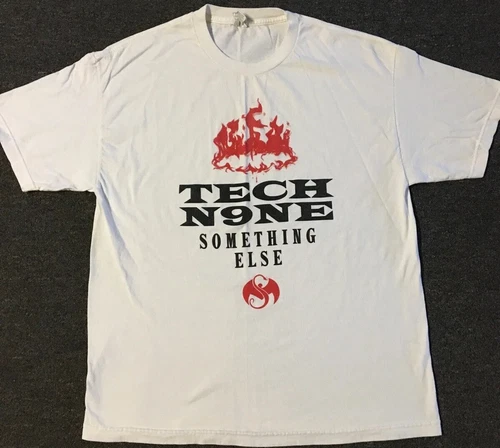 Tech N9ne Something Else Faded Album Promo Shirt XL Hip Hop Vintage vintage concert t-shirt, vintage, size XL, single stitch, B+ condition