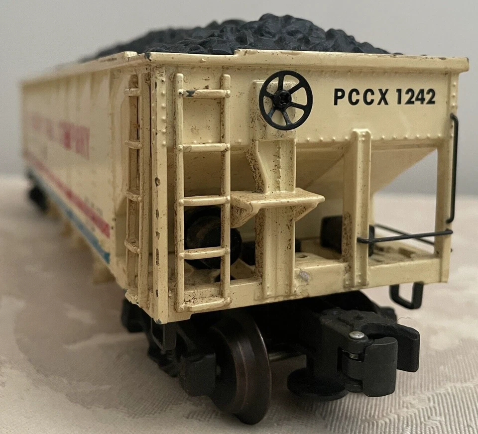 K-LINE 623, K-5001 by LIONEL, DIE-CAST PEABODY COAL CO., 4 BAY COAL CAR - Image 4 of 4