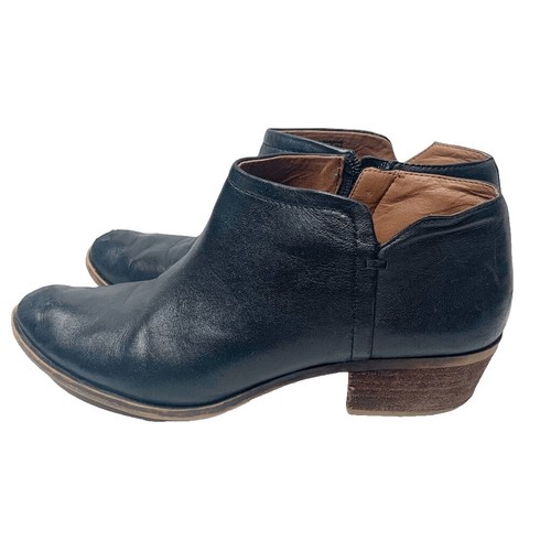 Bottes Cavalières En Cuir BRAKO - Pointure 37/38, Talon 2-7 Cm, Ornements Clous, Occasion