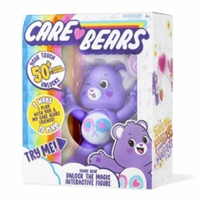 Care Bears 5 Inch 2020 Purple Interactive Figure 50+ Reactions & Surprises NEW!