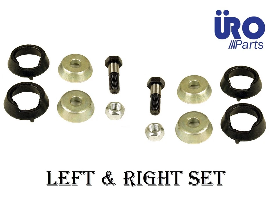 Soportes de varilla guía izquierda y derecha de suspensión y kits de reparación para 77-85 Mercedes W123 Foto 4 de 4