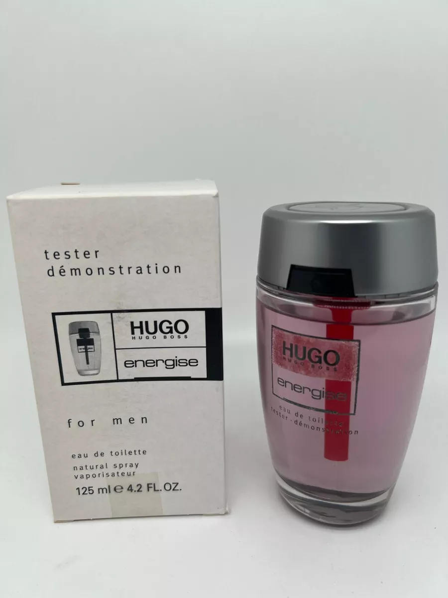 HUGO ENERGISE MEN by HUGO BOSS 4.2 FL oz 125 ML Eau De Toilette