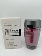 HUGO ENERGISE MEN by HUGO BOSS 4.2 FL oz / 125 ML Eau De Toilette Spray Tester