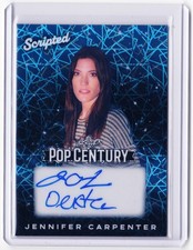 Jennifer Carpenter 2026 Leaf Metal Pop Century Auto Card 1/1 Dexter Inscription