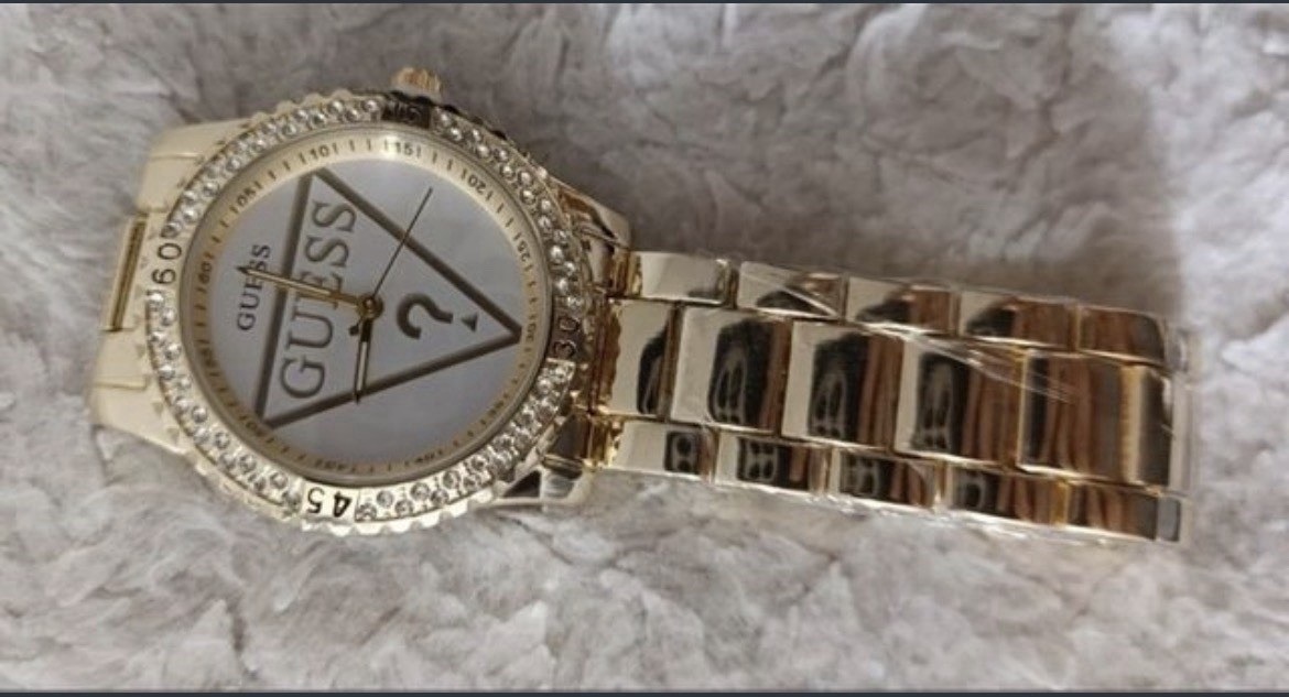 Oferta! Reloj Guess Mujer Dorado Original
